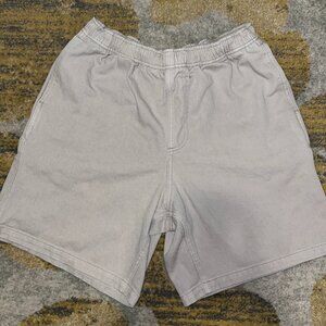 OBEY Easy Denim Mens Carpenter Silver Gray Shorts - Medium - EUC